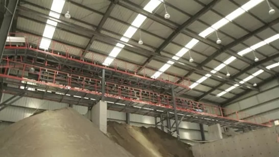 V7制砂生產線成品砂