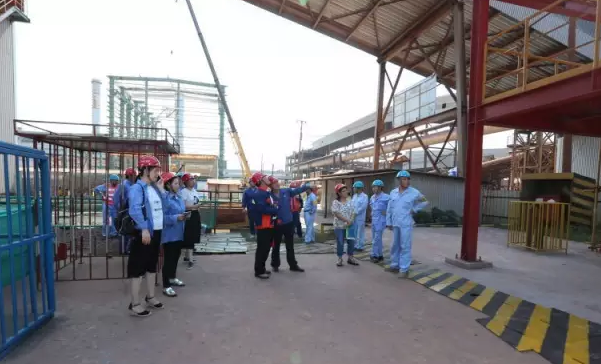 寶鋼組織安全管理人員到破碎篩分項(xiàng)目觀摩學(xué)習(xí)
