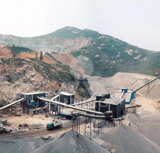 年產100萬噸砂石骨料生產線系統配置及工藝流程