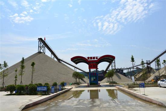 南部縣：砂石行業規范經營 綠色發展成為企業模式