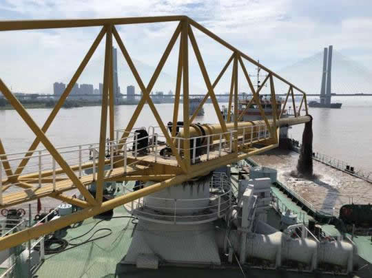 長江航道疏浚砂石實現綜合再利用 有效緩解市場供需矛盾