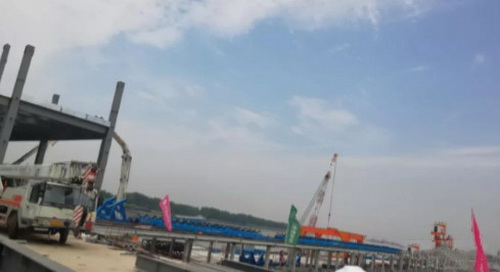 總投資約91億元，國內最大規模&mdash; 長九（神山）灰巖礦泊位已經建設近半