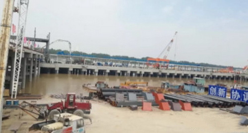 總投資約91億元，國內最大規模&mdash; 長九（神山）灰巖礦泊位已經建設近半