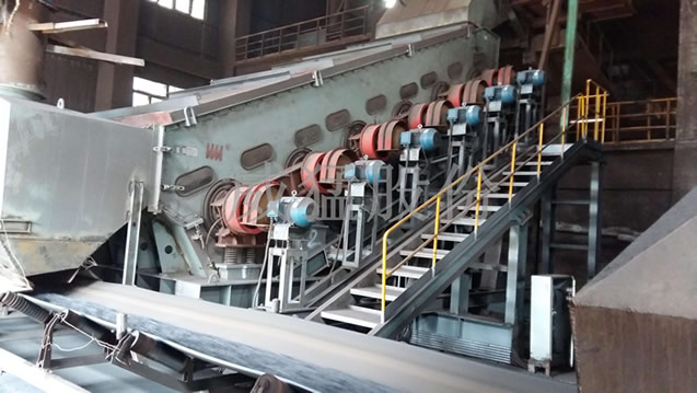 致力節(jié)能環(huán)保 鋼企親睞威猛復(fù)頻篩