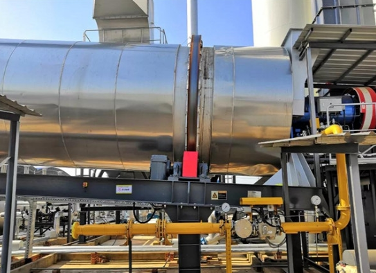 南方路機全環保瀝青混合料攪拌設備在江西宜春市政的應用