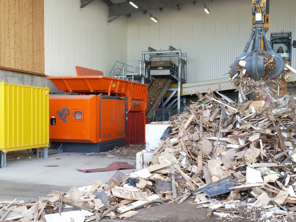 ARJES阿吉斯破碎機在木材粉碎處理領域的應用