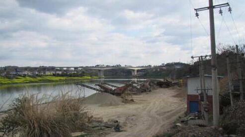 史家鎮康智文砂石場拆除(前)