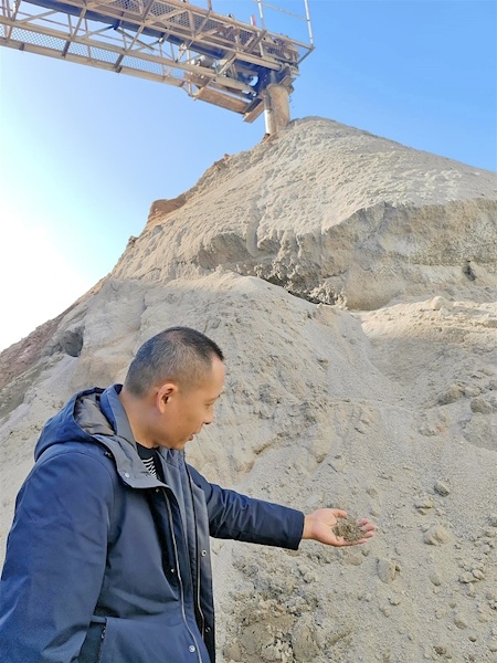 建筑垃圾再生的骨料