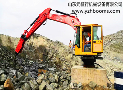 多功能碎石機械臂