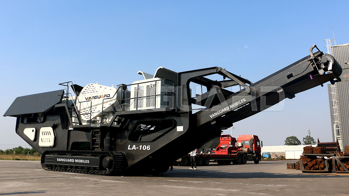 履帶式移動破碎站