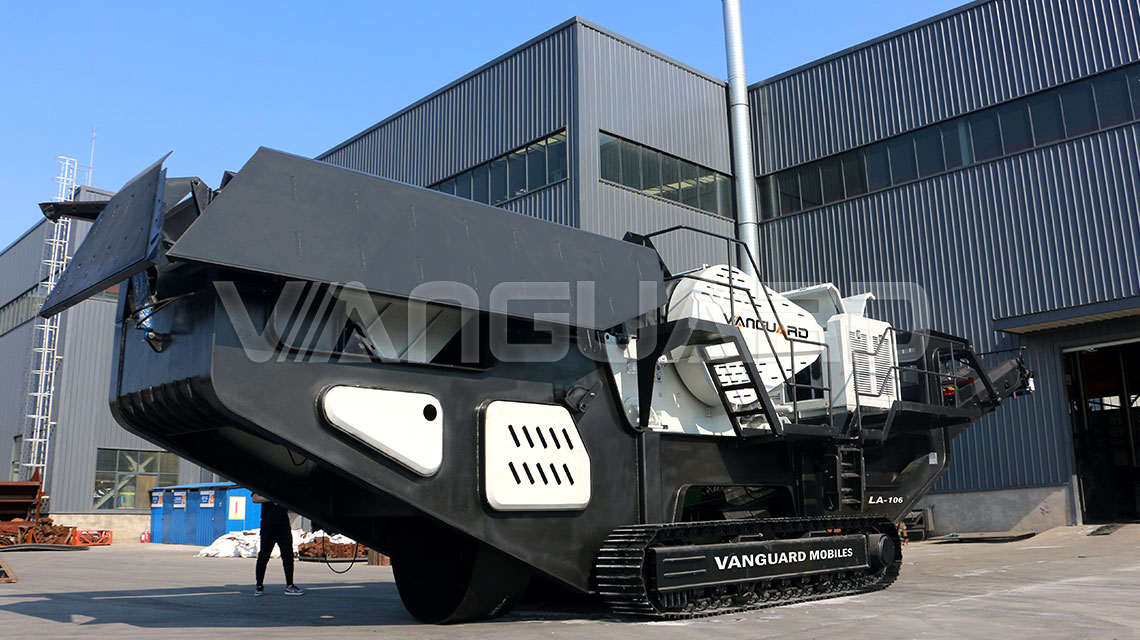 履帶式移動破碎站