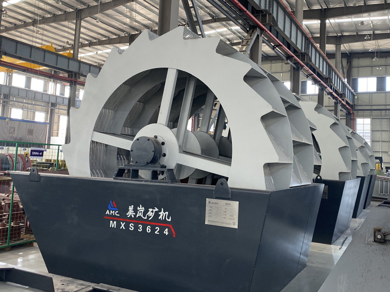 美嵐礦機MXS系列輪斗式洗砂機